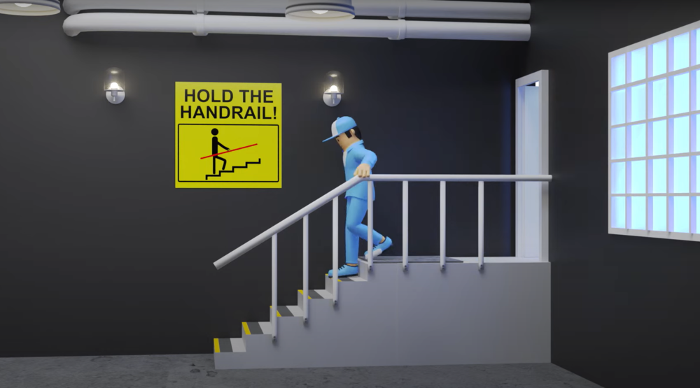 Workplace safety (slips, trips & falls)