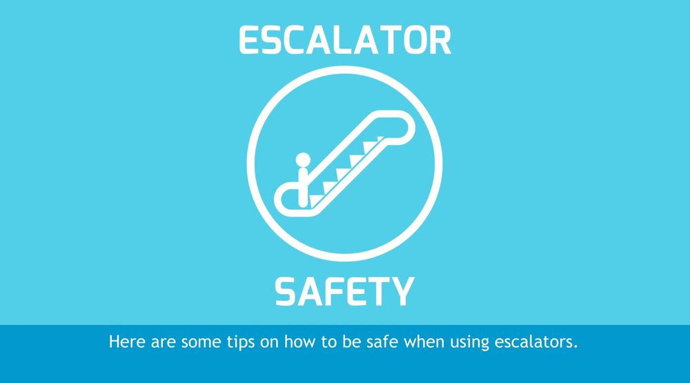 Escalator Safety Tips